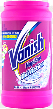 vanish oxi action napi san - napisan oxy action 1kg