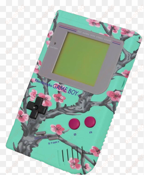 vaporwave aesthetic game boy