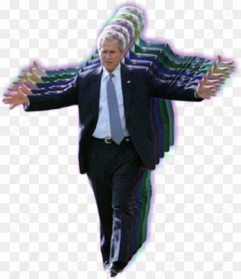 vaporwave, overlay, and transparent image - george bush png