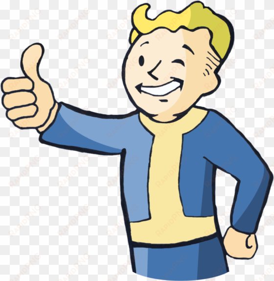 vault boy png transparent banner free stock - transparent vault boy png