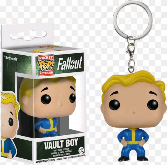 vault boy pop keychain - fallout vault boy pocket pop! key chain