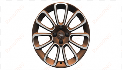 vauxhall adam 17" roulette copper & 'white my fire' - opel adam