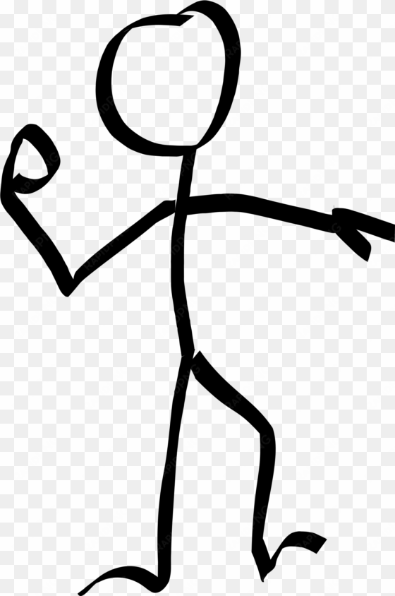 vector branches stickman - stick figure throwing a ball