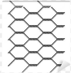 vector chicken wire seamless black silhouette wall - mesh