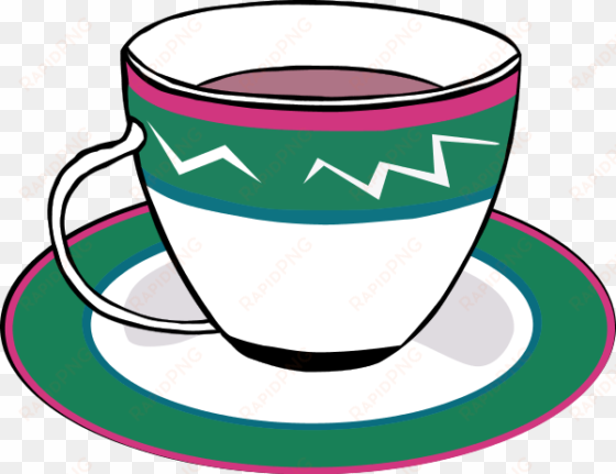 Vector Clip Art Panda Free Images Info - Tea Cup Black And White transparent png image