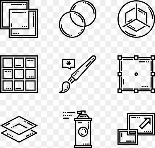 vector editing tools - kitchen icon transparent background