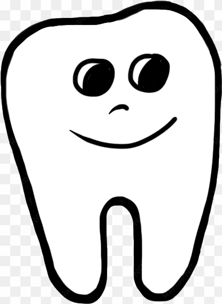 vector free happy tooth clip art - clip art
