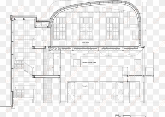 vector freeuse library arch drawing space - technical drawing