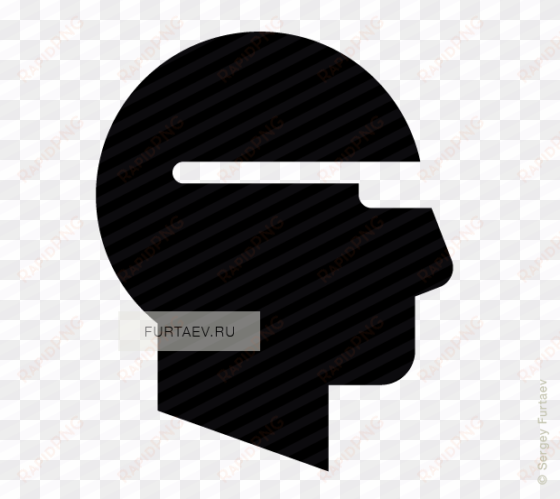 vector icon of male profile with glasses - smart glasses icon png