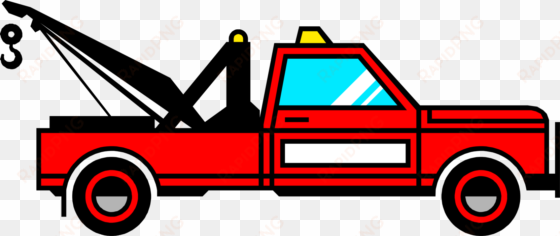 vector illustration of tow truck wrecker recovery vehicle - tow truck png vector