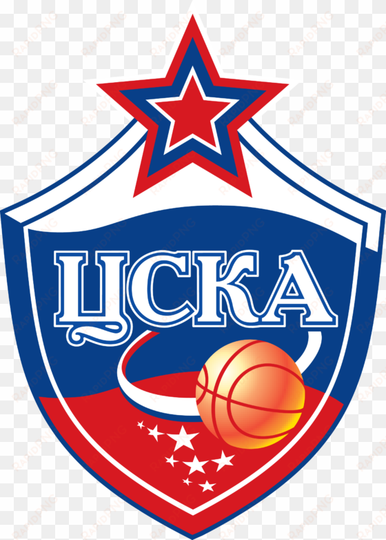 vector logo basketball club cska - cska moscow basket logo