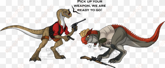 vector royalty free library pick up your weapon commission - primal carnage extinction carnotaurus skins