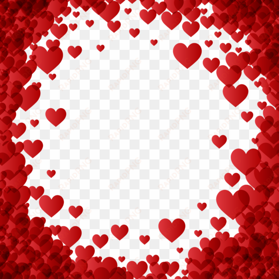 vector royalty free valentine s heart frame transparent