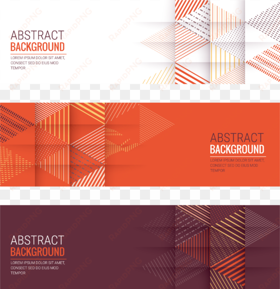 vector royalty free web banner euclidean banners transprent