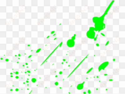 vector splashes green - green paint splatter png
