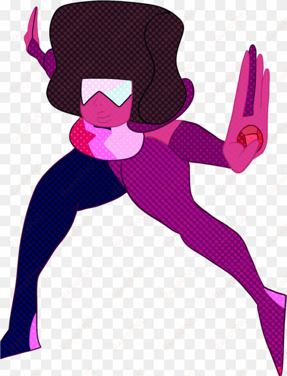 vector stock garnet transparent crystal gem - illustration