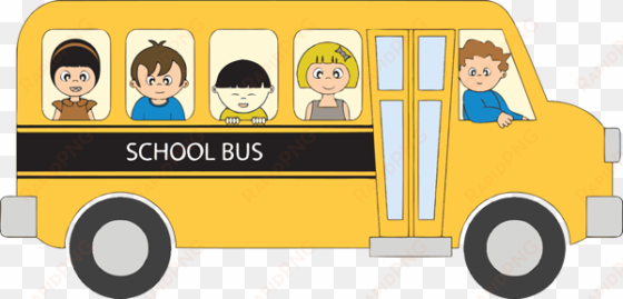 vector transparent clipart christmas free on - school bus clipart for kids