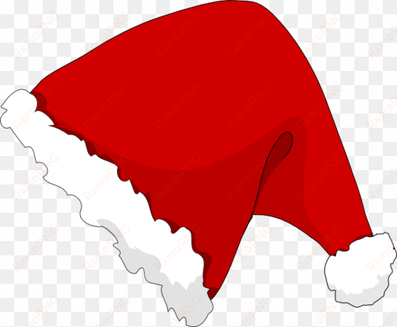 vector transparent stock christmas hat clipart - christmas hat clipart