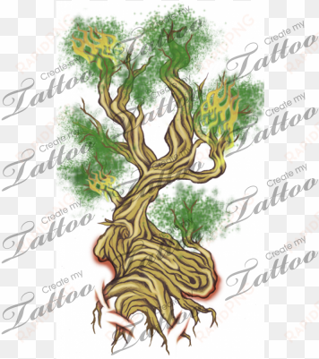 vector transparent stock pics photos tattoos tree bird - bonsai tattoos designs