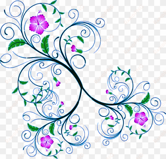 vectores florales en png