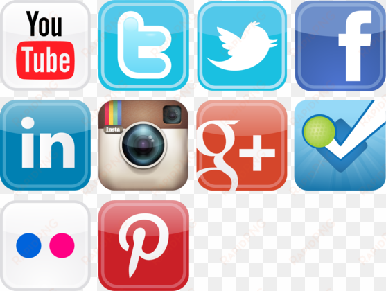 vectores redes sociales - social media logo