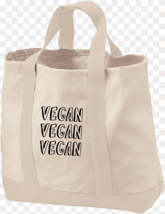 Vegan Vegan Vegan Embroidered Shopping Tote - University Of Central Florida Tote Bag Natural Cotton transparent png image