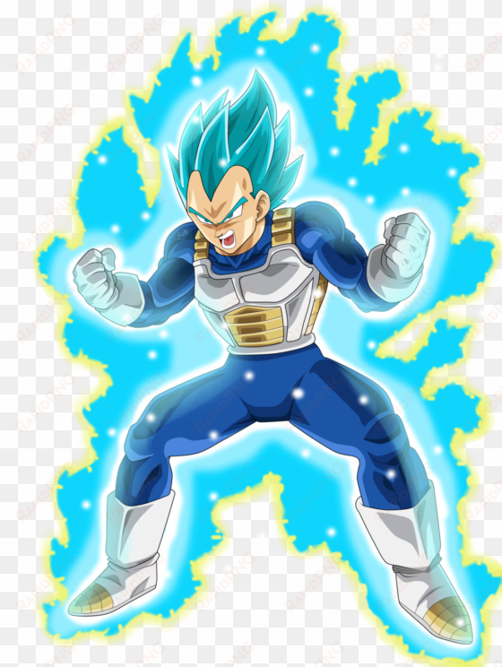 vegeta super saiyan blue aura by frost z-daveezm