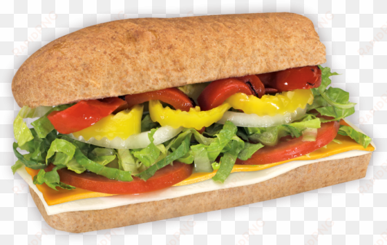 veggie & cheese - veggie and cheese sub