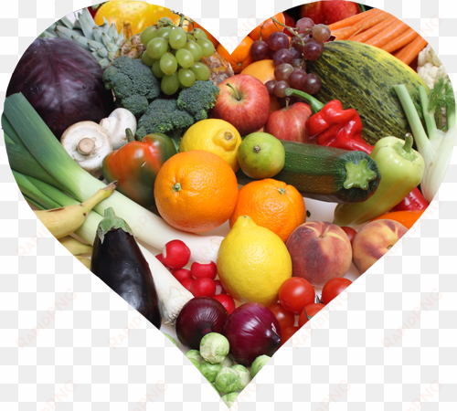 veggie-heart500 vegetable heart png - fruits and vegetables heart png