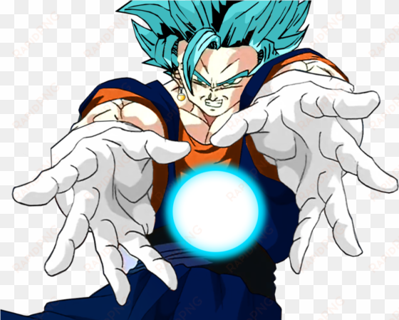 vegito blue png - vegito deviantart