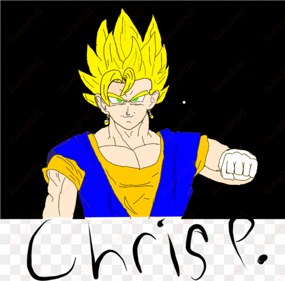 vegito by me, chris p - cartoon