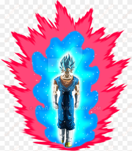 vegito super saiyan blue kaio ken by aashan-db6z3m4 - vegito super saiyan blue kaioken