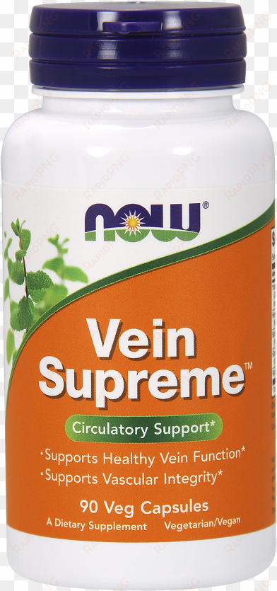 vein supreme™ veg capsules - now foods - vein supreme - 90 vegetarian capsules