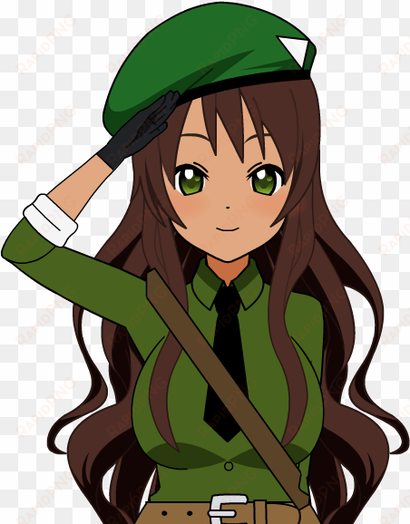 venezuela brunette hetalia oc anime girl - brunette anime girl png