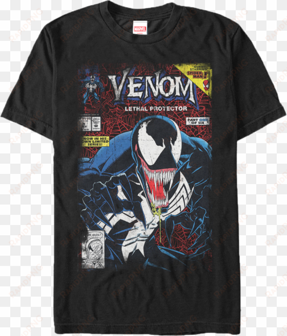 venom lethal protector part one t-shirt - venom lethal protector cover