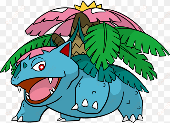 #venusaur #megaevolution form from the official artwork - mega venusaur