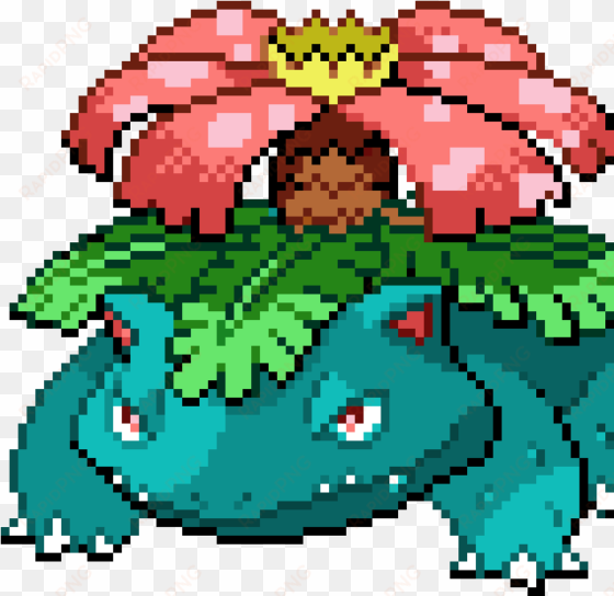 venusaur - pokemon pixel art venusaur