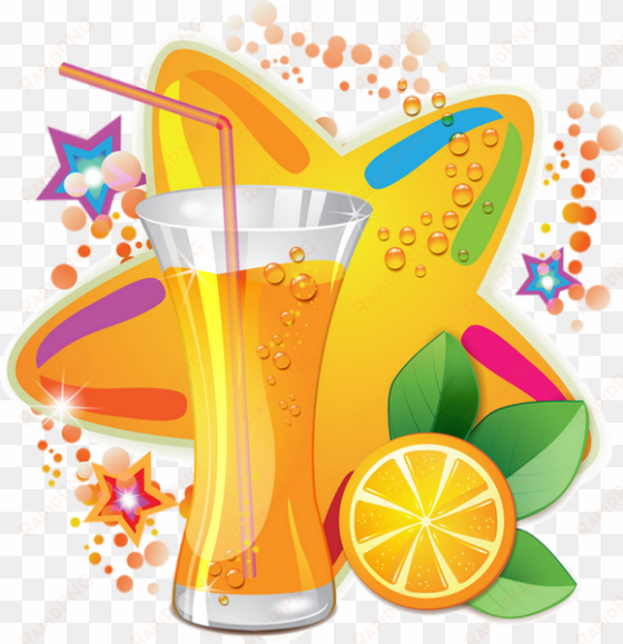 verre de jus d'orange - verre de jus de fruits png