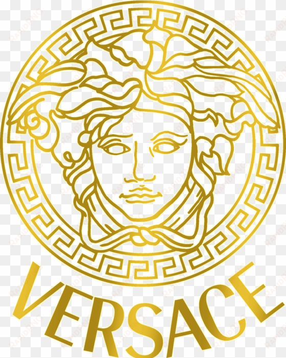 versace logo png - versace logo gold