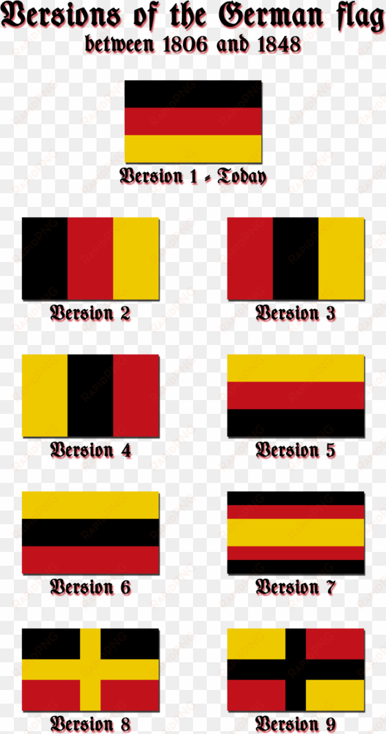 versions of the german flag by kristo1594 - flags that look like german flag