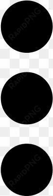 VERTICAL DOTS VECTOR - THREE VERTICAL DOTS.PNG Vertical Dots Vector - Three Vertical Dots transparent png image