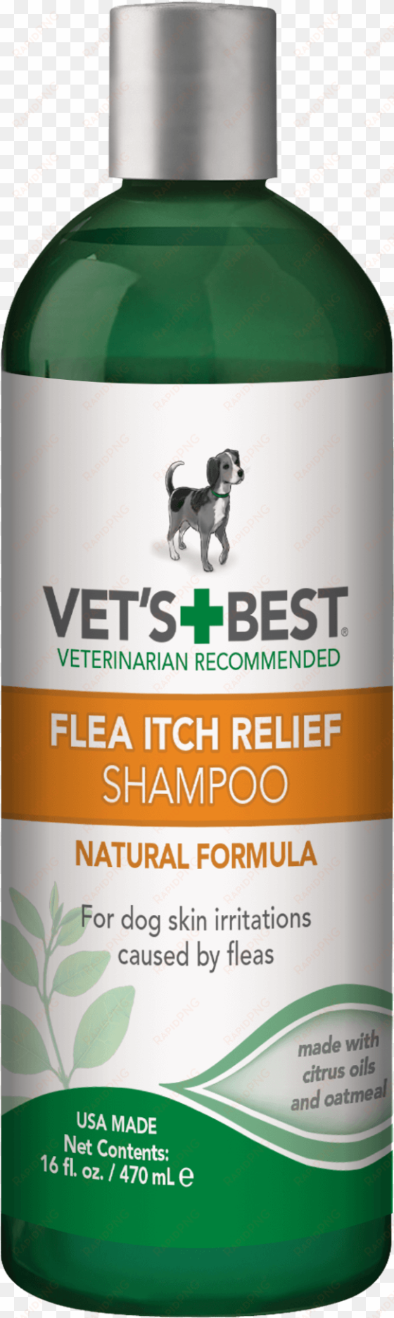 vet's best flea itch relief dog shampoo, 16 oz - vets best