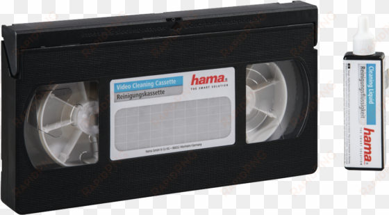 vhs/s-vhs video cleaning tape - vhs