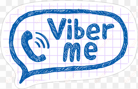 viber transparent png sticker - illustration