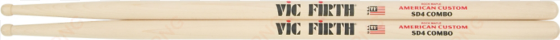 vic firth / sd 4 american custom® combo / drumsticks - vic firth