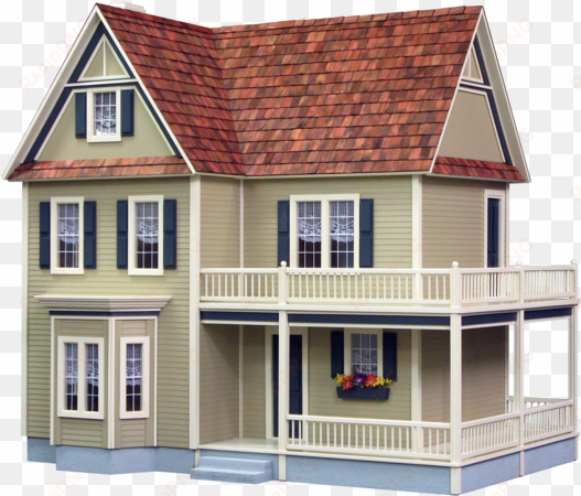 victoria's farmhouse dollhouse kit by real good toys