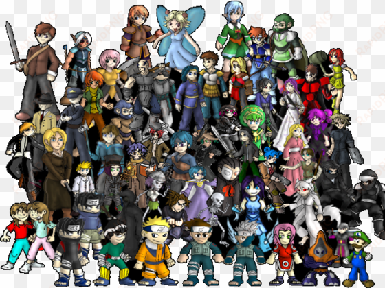 video game characters by aggiepuff on deviantart image - video game