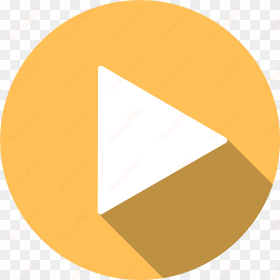 video play button icon - play button png orange