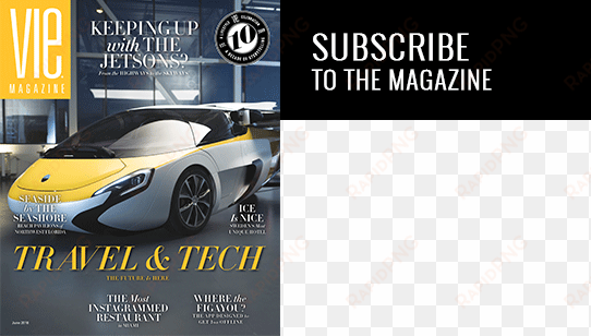 vie magazine subscribe button - roadable aircraft