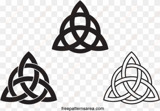 view larger image celtic triquetra symbol vector - celtic knot design shot glass
